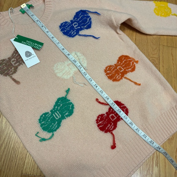 United Colours of Benetton Pure New Wool Sweater - Picture 9 of 12